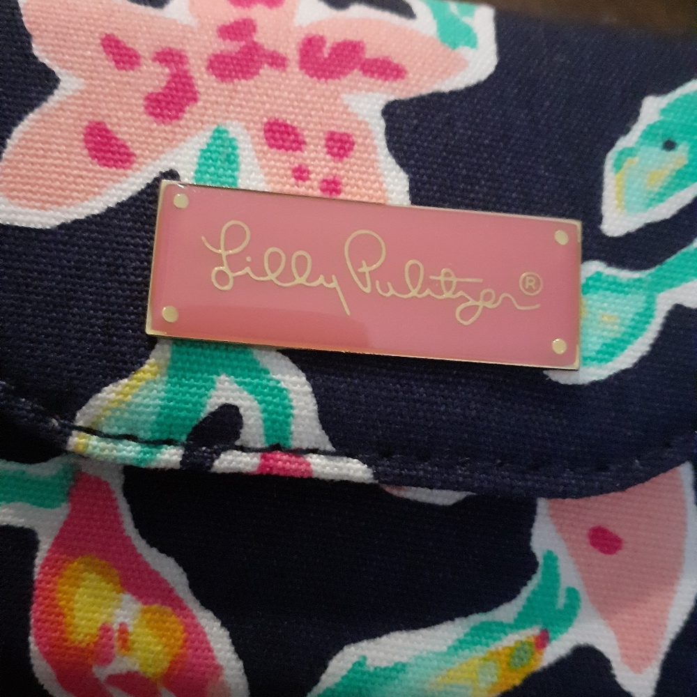 Lilly Pulitzer Ring Me Up Wristlet Hotty Pink Mini Case for iPhone 3, 4, 4S - Picture 3 of 8